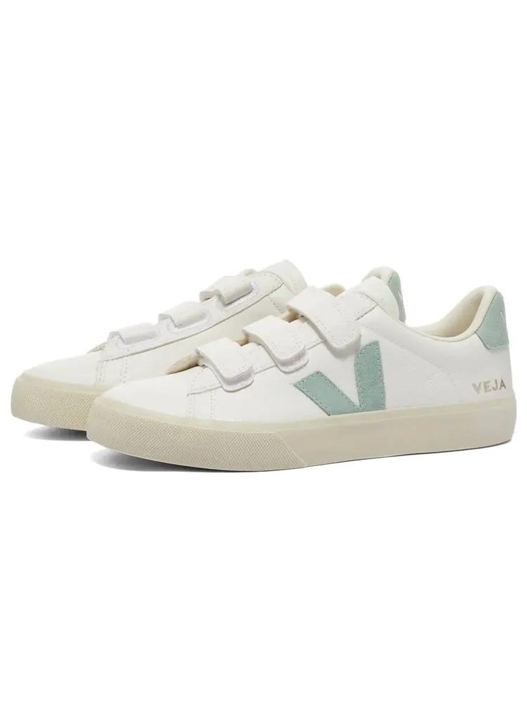 Кроссовки Veja Recife Chromefree Leather 'White Matcha' — изображение 2 из 4, белый