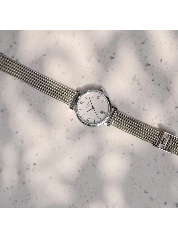 Часы CASIO SHEEN Waterproof Quartz Sapphire Crystal Silver Analog — изображение 3 из 4, оттенок серебряный