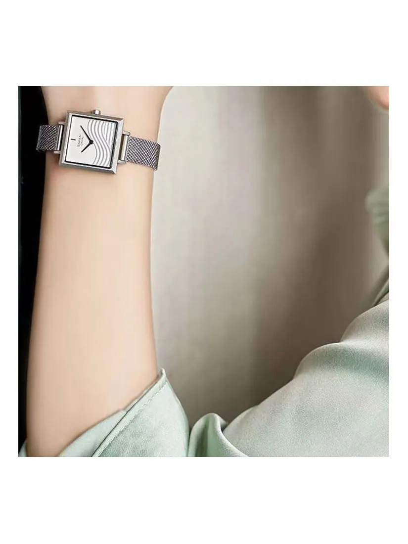 Часы Casio Sheen Analog Watch 'Cream Silver' — изображение 1 из 2, оттенок серебряный