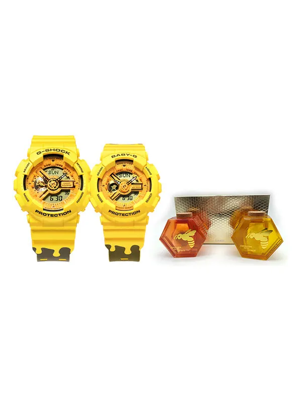 Часы CASIO G-Shock Analog-Digital 'Yellow' — изображение 1 из 4, оттенок желтый