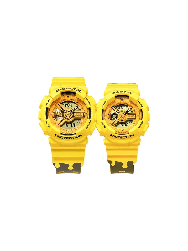 Часы CASIO G-Shock Analog-Digital 'Yellow' — изображение 2 из 4, оттенок желтый