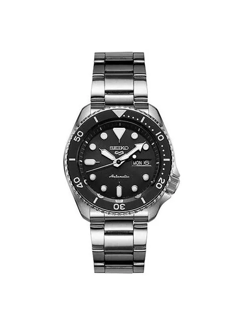 Часы SEIKO Male seiko5 Japan / South Korea Fashion — изображение 1 из 7, оттенок черный