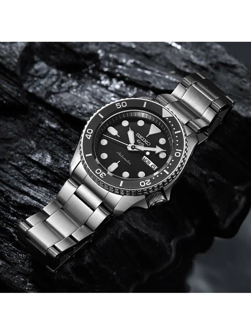 Часы SEIKO Male seiko5 Japan / South Korea Fashion — изображение 2 из 7, оттенок черный