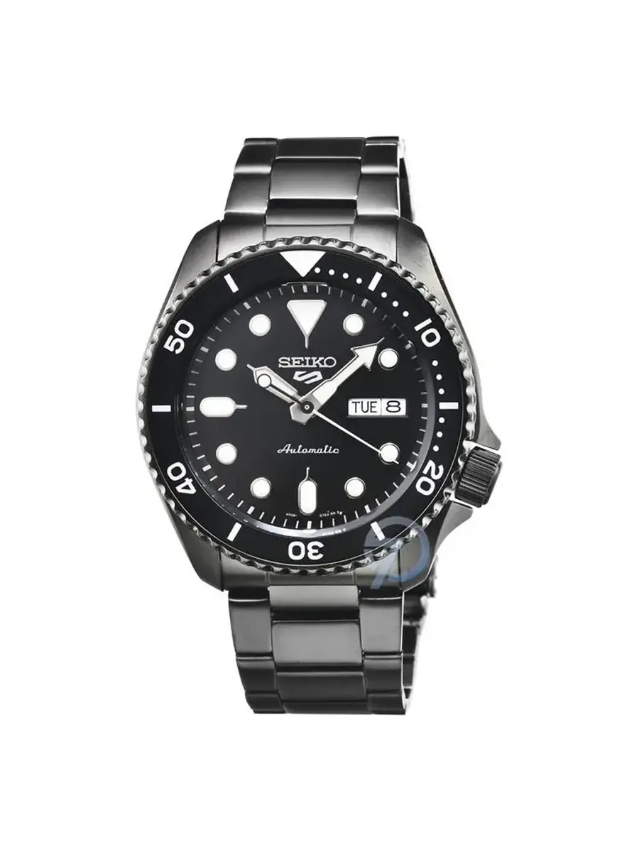 Часы SEIKO Casual waterproof Sports Mechanical Black — изображение 1 из 1, оттенок черный