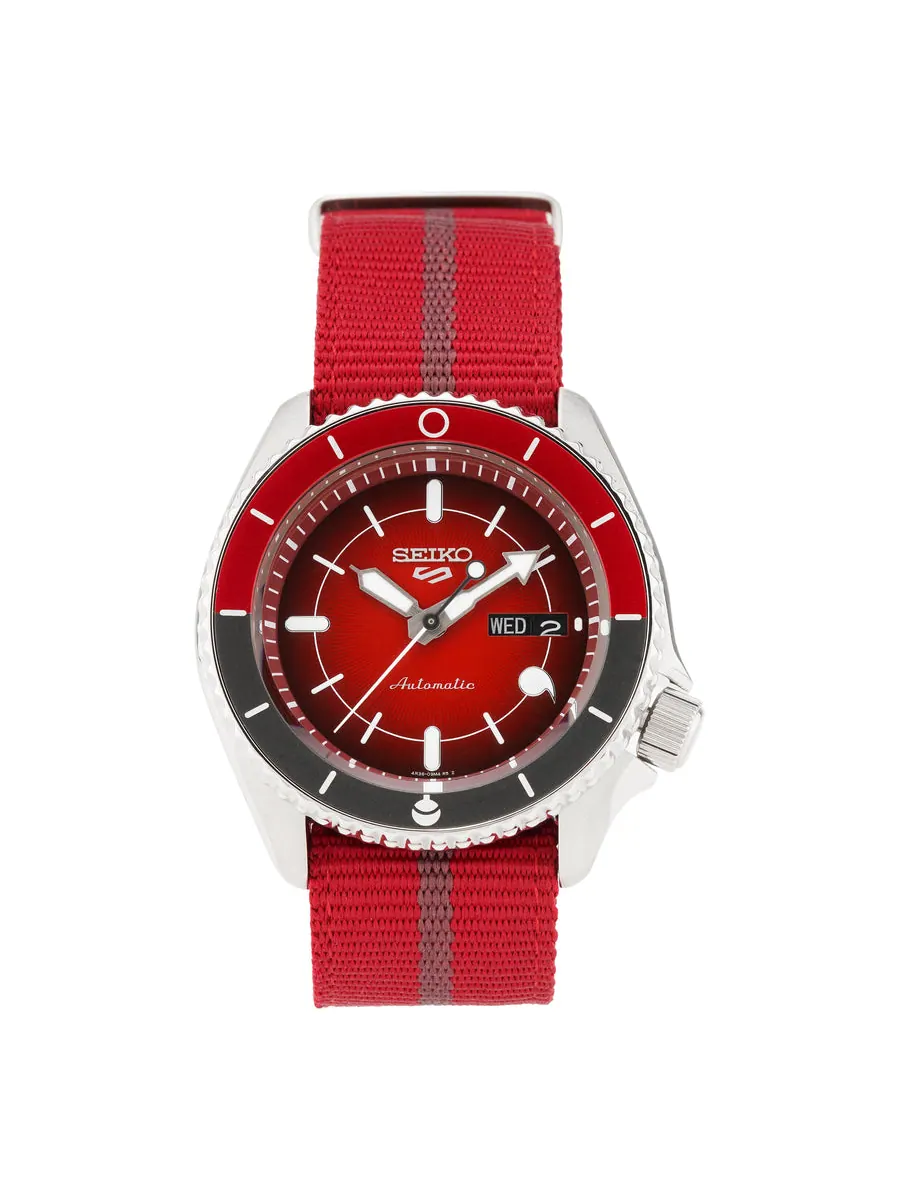 Часы Men's SEIKO No. 5 Naruto Crossover Limited Edition Athleisure Casual Sports Commemorate Mechanical Watch