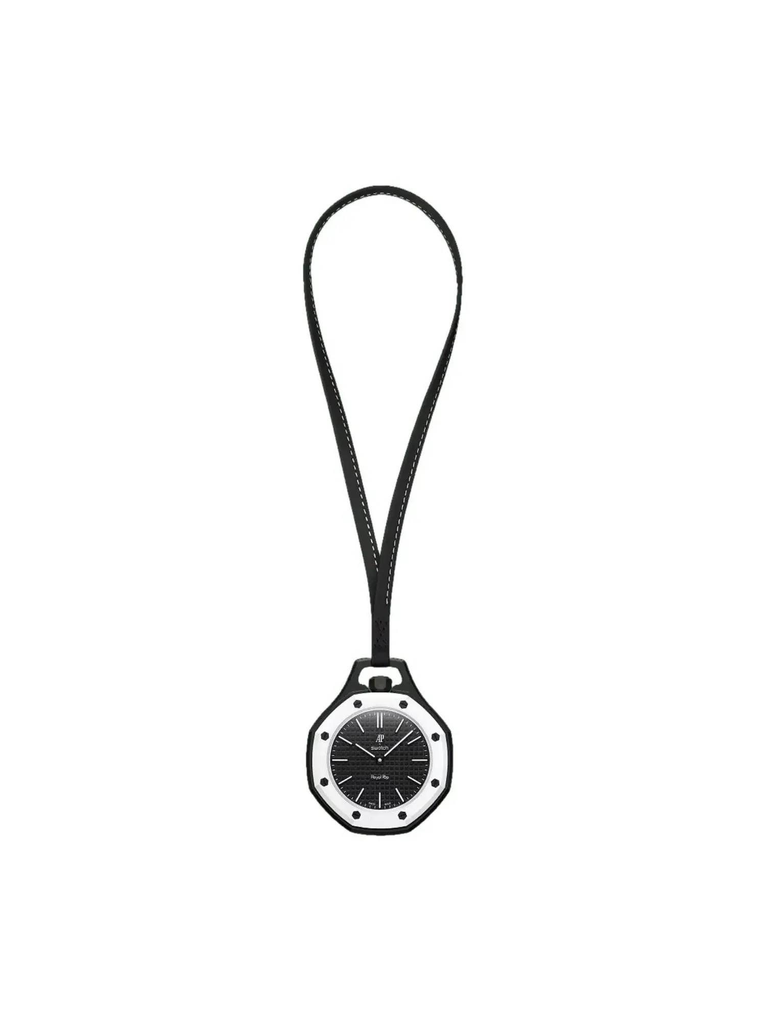 Мужские часы с биокерамическим корпусом Ocho Negro Swatch — изображение 2 из 3, оттенок черный