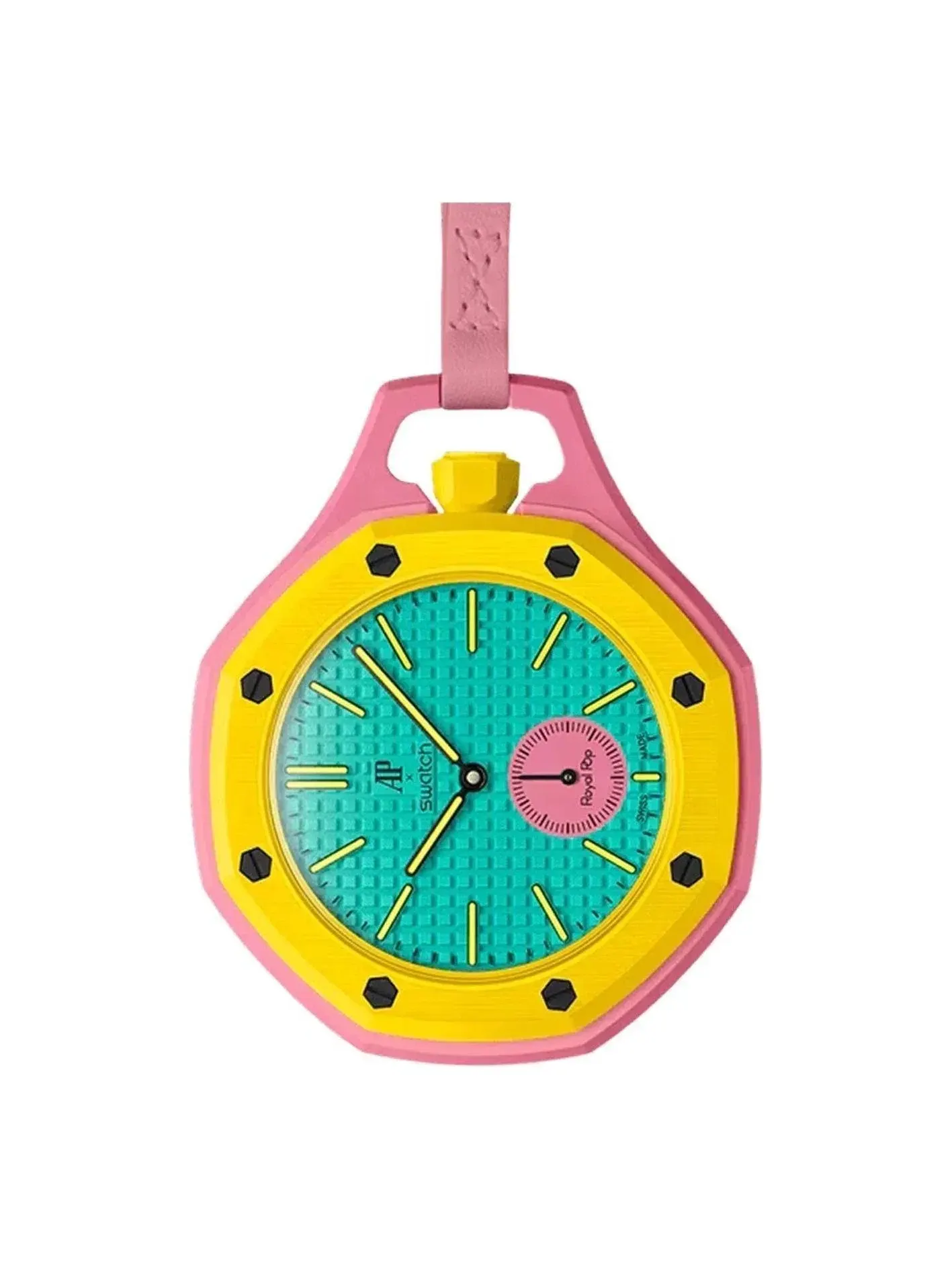 Часы с биокерамическим корпусом Swatch X Audemars Piguet Royal Pop 'Otg Roz' — изображение 1 из 3, оттенок мульти