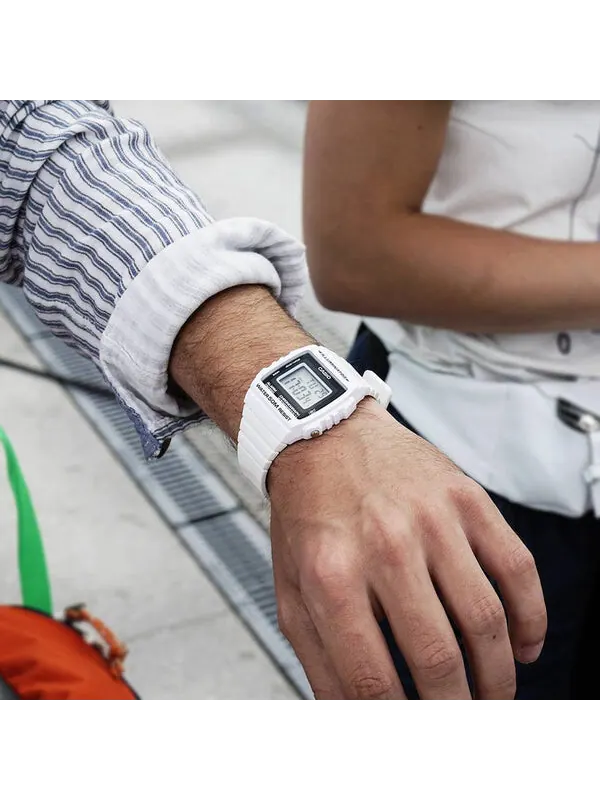 Часы CASIO Unisex STANDARD Waterproof White Digital — изображение 4 из 4, оттенок белый