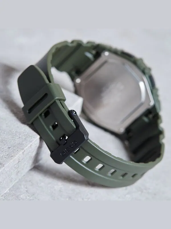 Часы CASIO Waterproof Sports Dark Green Digital — изображение 4 из 4, оттенок темный зеленый