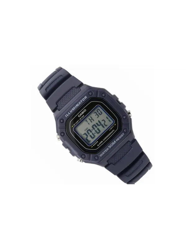 Часы CASIO Waterproof Sports Unisex Mens Blue Digital — изображение 3 из 4, оттенок синий