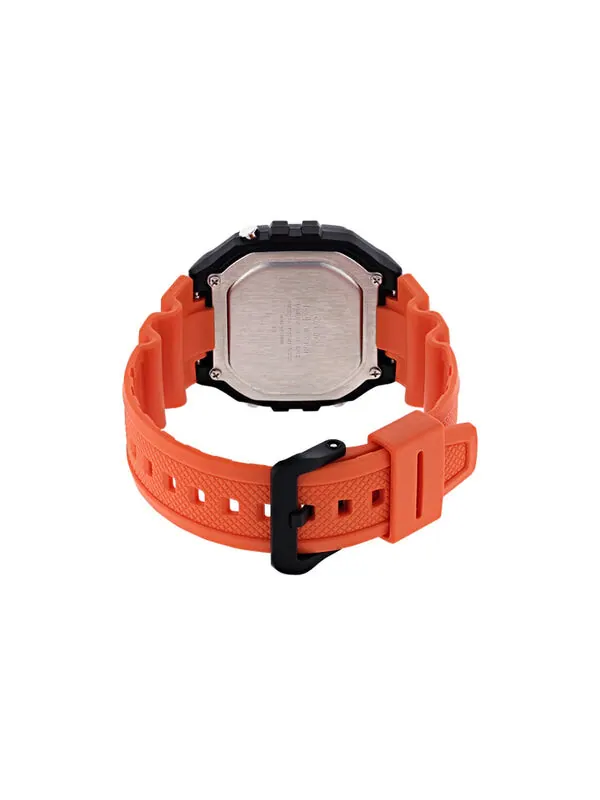 Часы CASIO G Shock Quartz Sports Waterproof Mens OrangeBlack Digital — изображение 4 из 4, оттенок оранжевый черный
