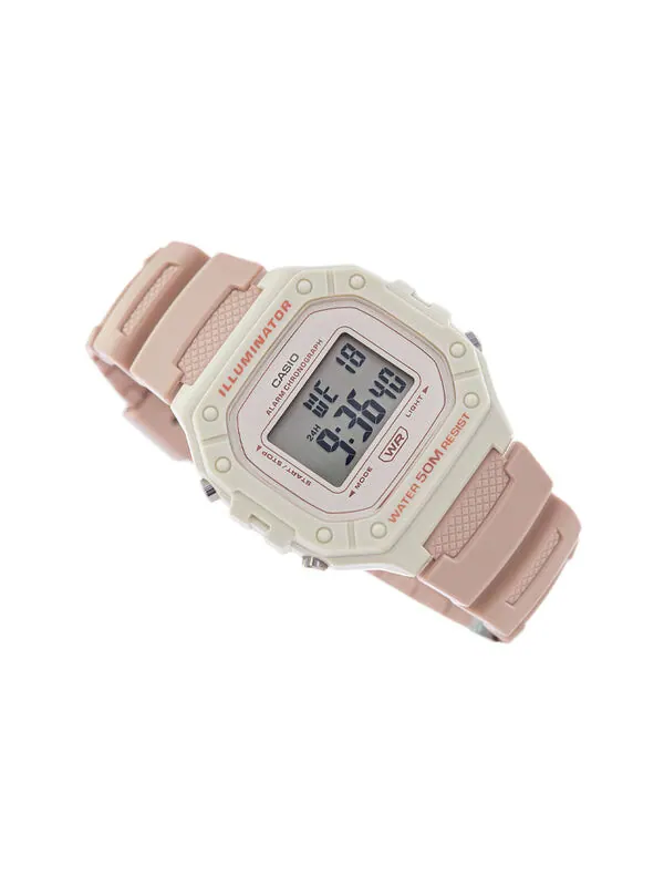 Часы CASIO Fashion Stylish Sports 50m Waterproof Pink White Watch Digital — изображение 3 из 4, оттенок мульти