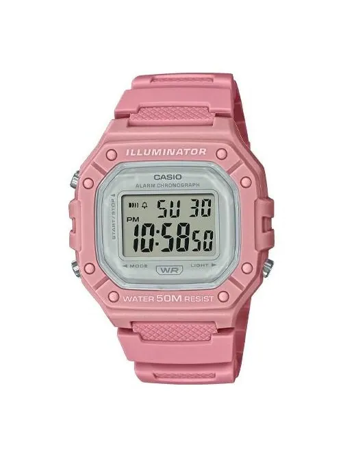 Часы CASIO Fashion Stylish Sports 50m Waterproof Pink Watch Digital — изображение 1 из 4, оттенок мульти