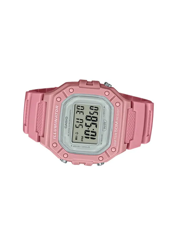 Часы CASIO Fashion Stylish Sports 50m Waterproof Pink Watch Digital — изображение 2 из 4, оттенок мульти