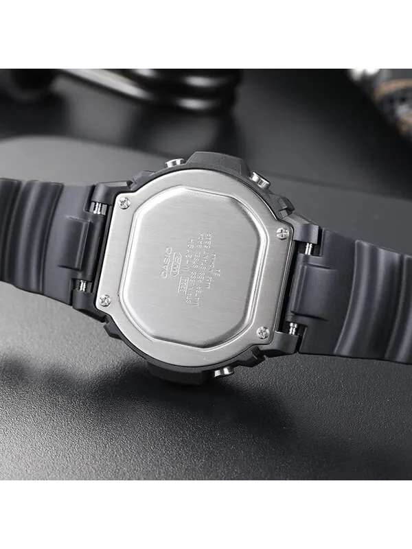 Часы CASIO Waterproof Quartz Sports Mens Black Digital — изображение 4 из 4, оттенок черный