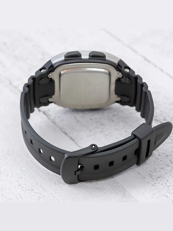 Часы CASIO Waterproof Quartz Sports Analog Mens Silver Digital — изображение 3 из 3, оттенок серебряный