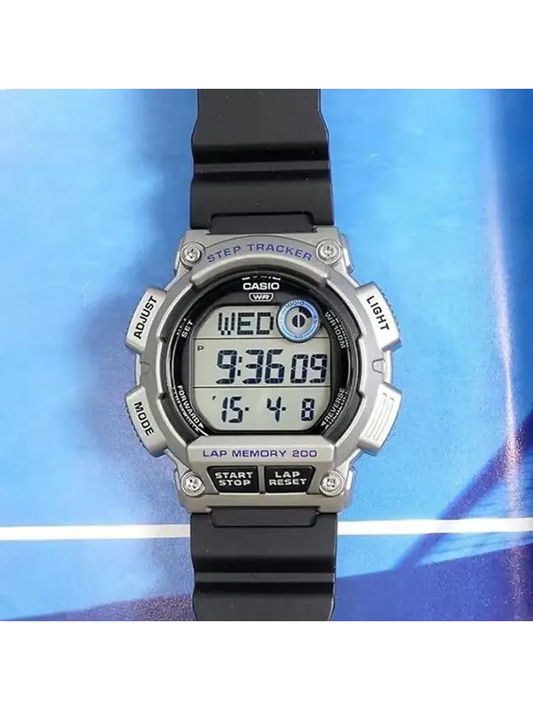 Часы CASIO G-Shock Digital 'Black Silver' — изображение 2 из 4, оттенок черный
