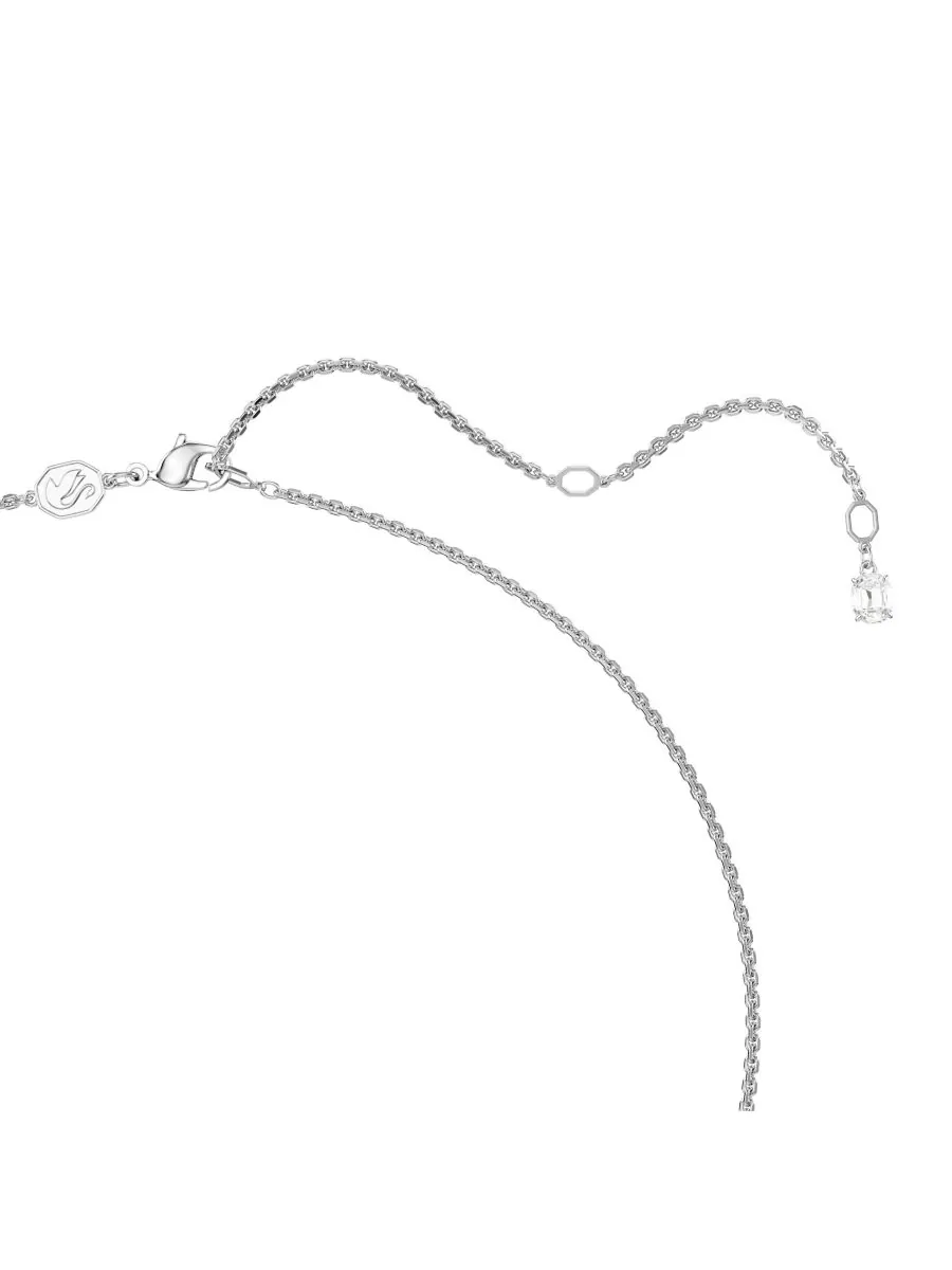 Подвеска-колье Sublima с родиевым покрытием Swarovski — изображение 4 из 6, оттенок серебристый прозрачный