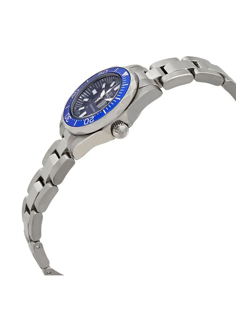 Женские кварцевые часы 7060 Signature с 3 стрелками на циферблате Invicta — изображение 2 из 3, оттенок серебряный