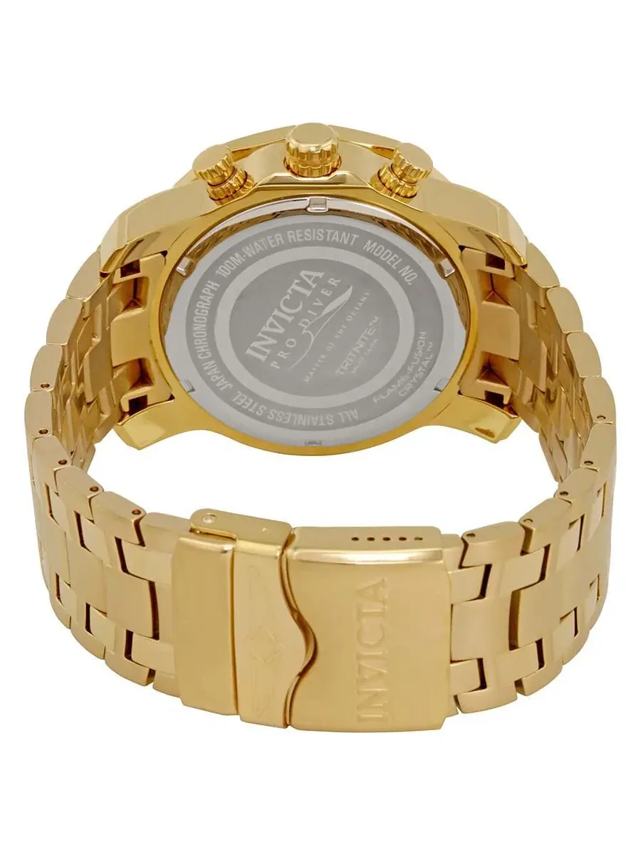 Женские кварцевые многофункциональные часы Pro Diver 22761 с циферблатом Invicta — изображение 3 из 3, оттенок золото