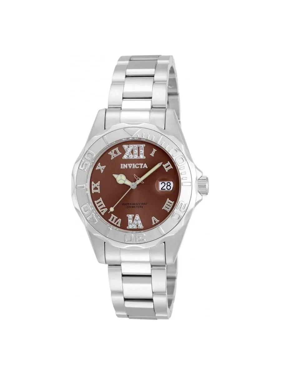 Мужские кварцевые часы Pro Diver 14348 с циферблатом Invicta — изображение 1 из 3, оттенок серебряный