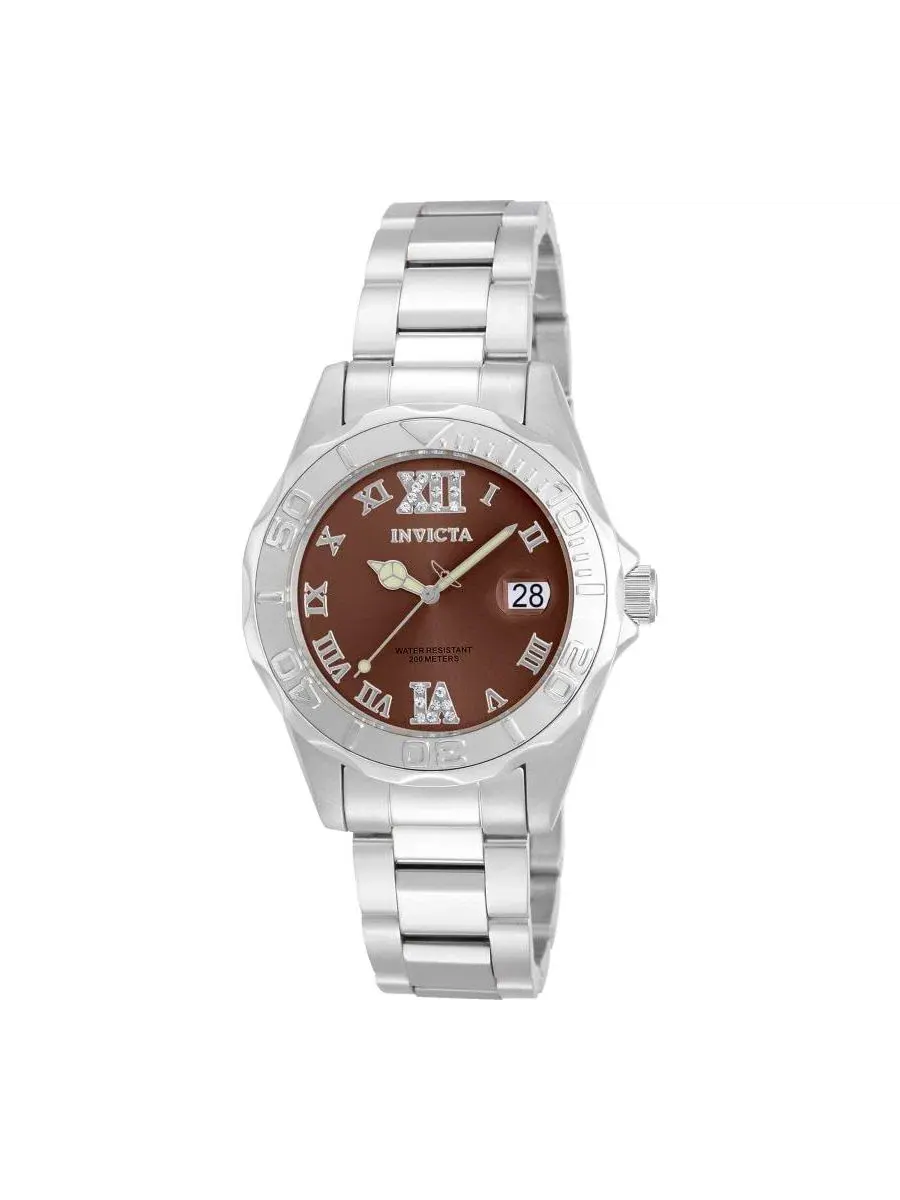 Мужские кварцевые часы Pro Diver 14348 с циферблатом Invicta — изображение 3 из 3, оттенок серебряный