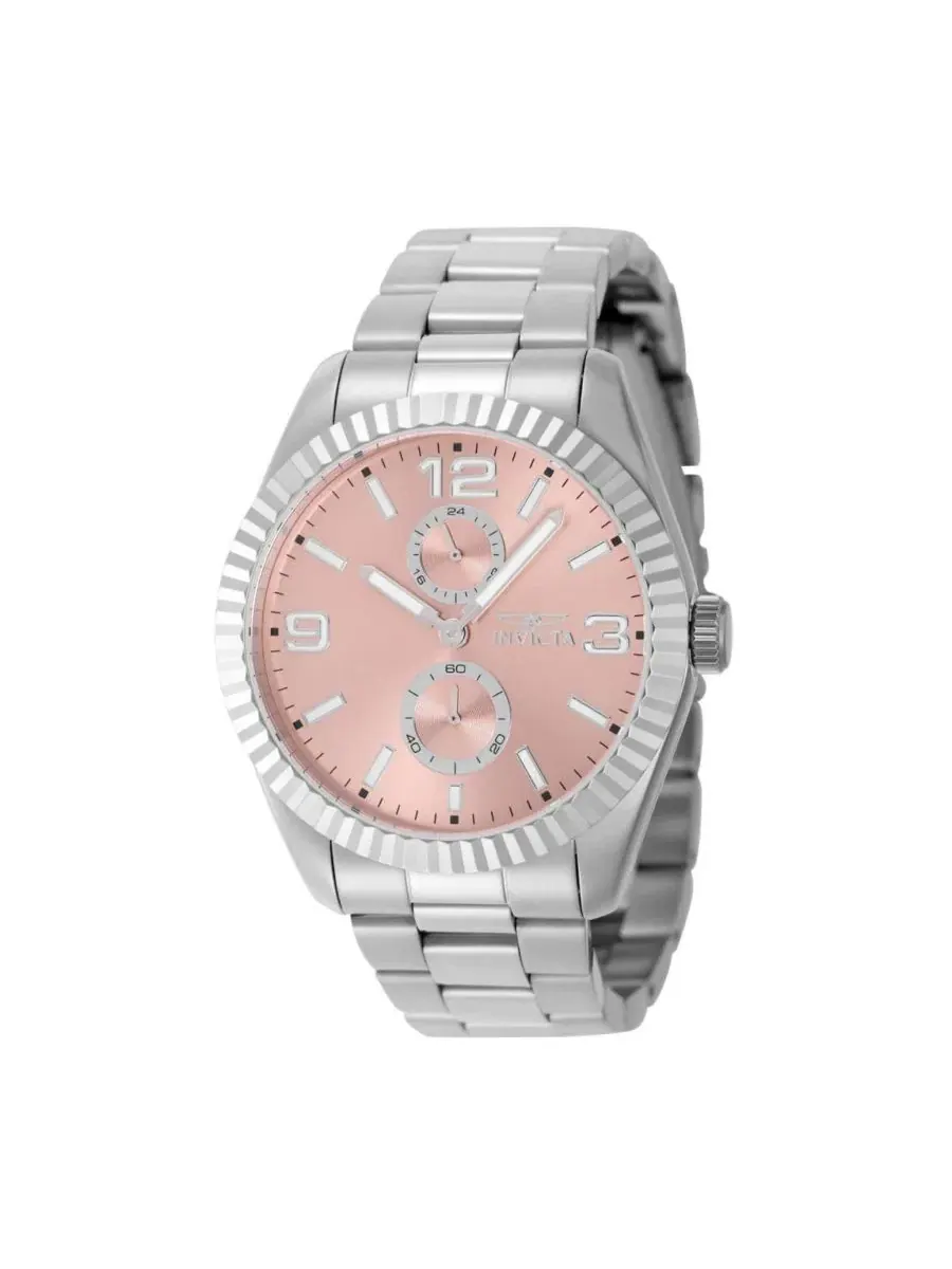 Мужские кварцевые часы Specialty Quartz VD77 с циферблатом, модель 49524 Invicta — изображение 3 из 3, оттенок серебряный