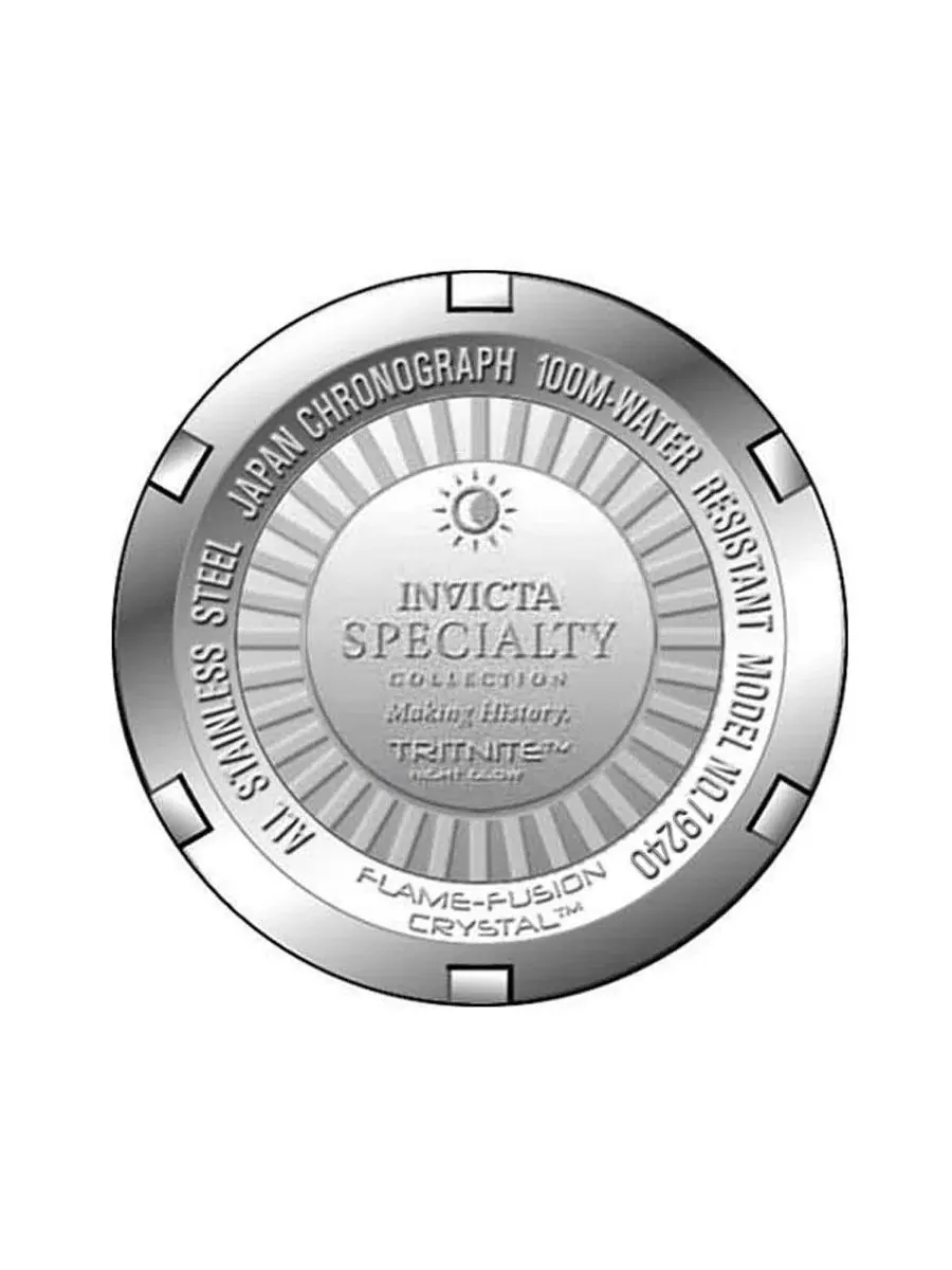 Мужские хронограф-часы Specialty 19240, 45 мм Invicta — изображение 3 из 3, оттенок золото