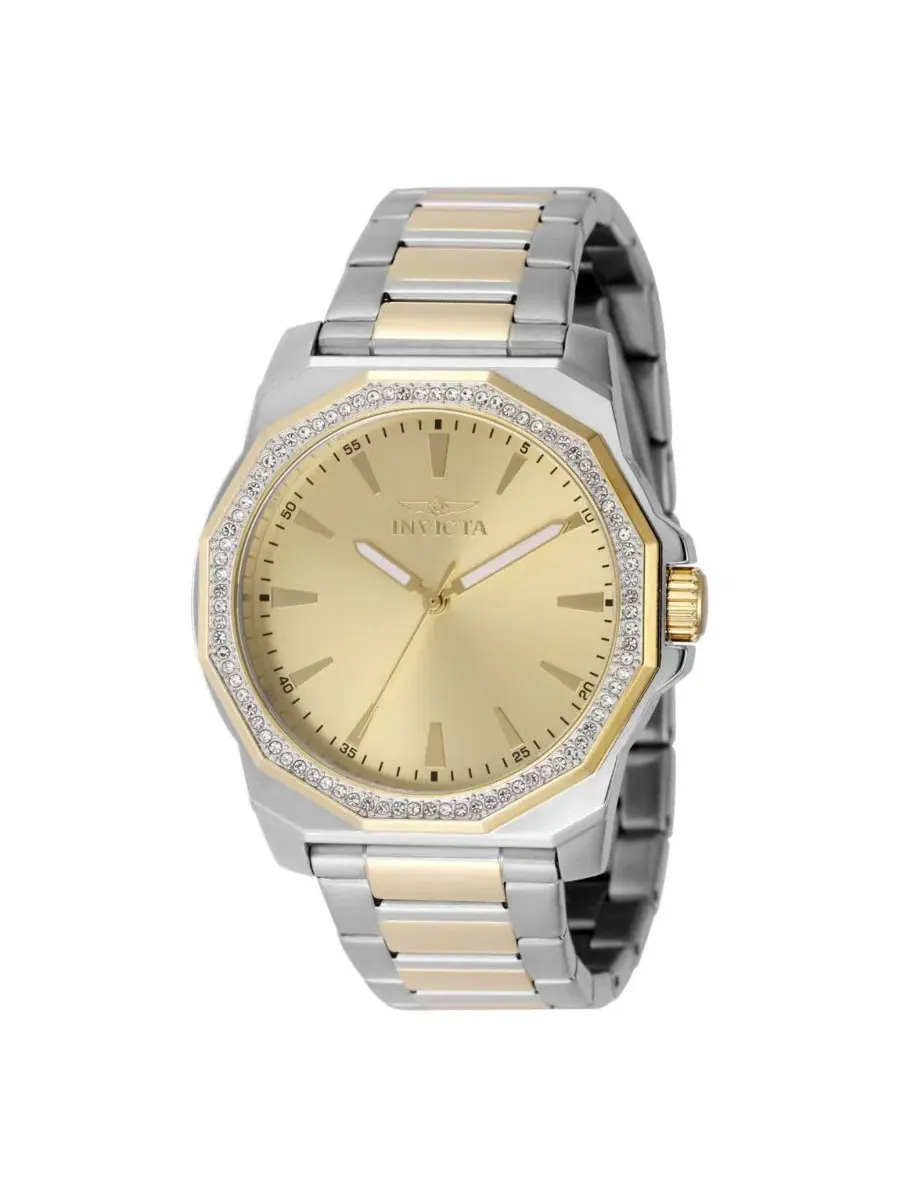 Мужские часы Speedway Quartz с золотым циферблатом Invicta — изображение 2 из 2, оттенок золото