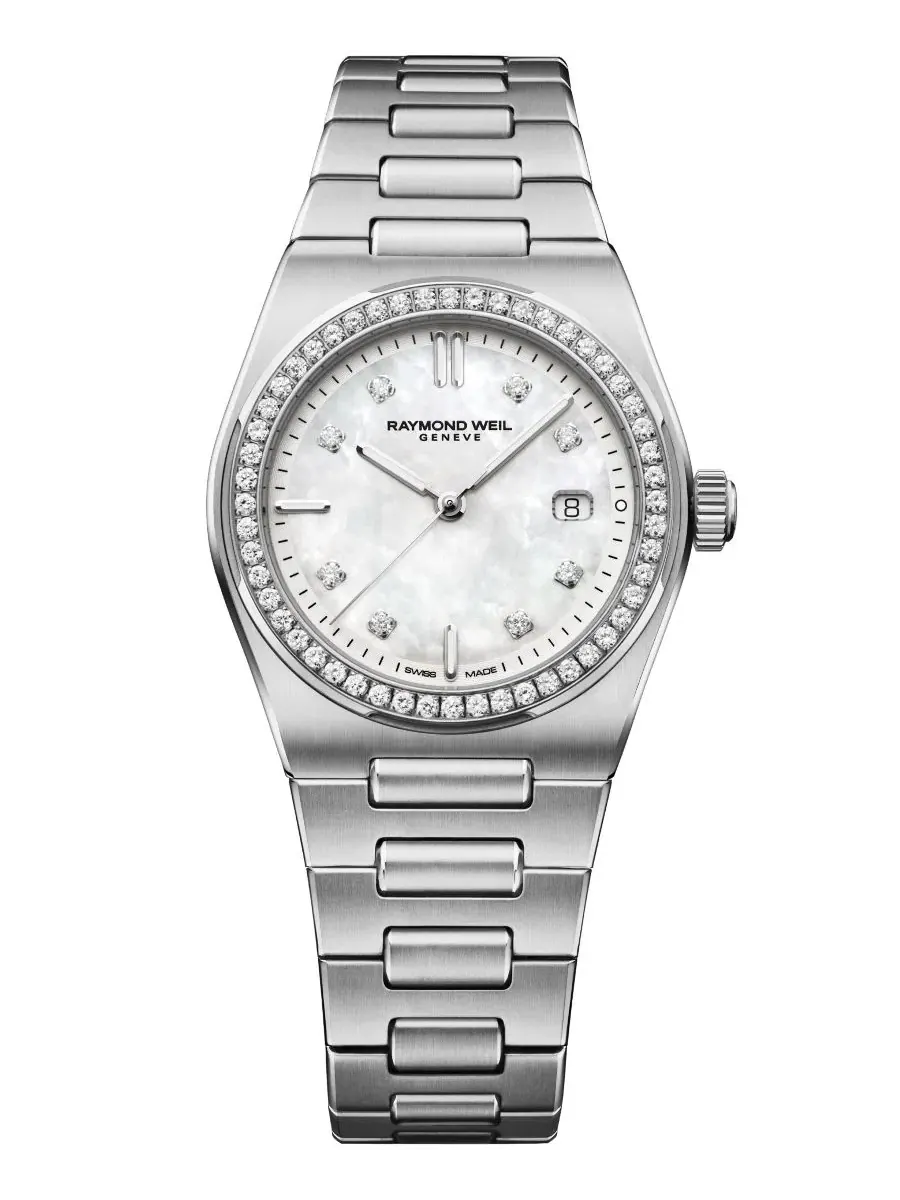 Часы женские с браслетом Raymond Weil — изображение 1 из 3, оттенок серебряный