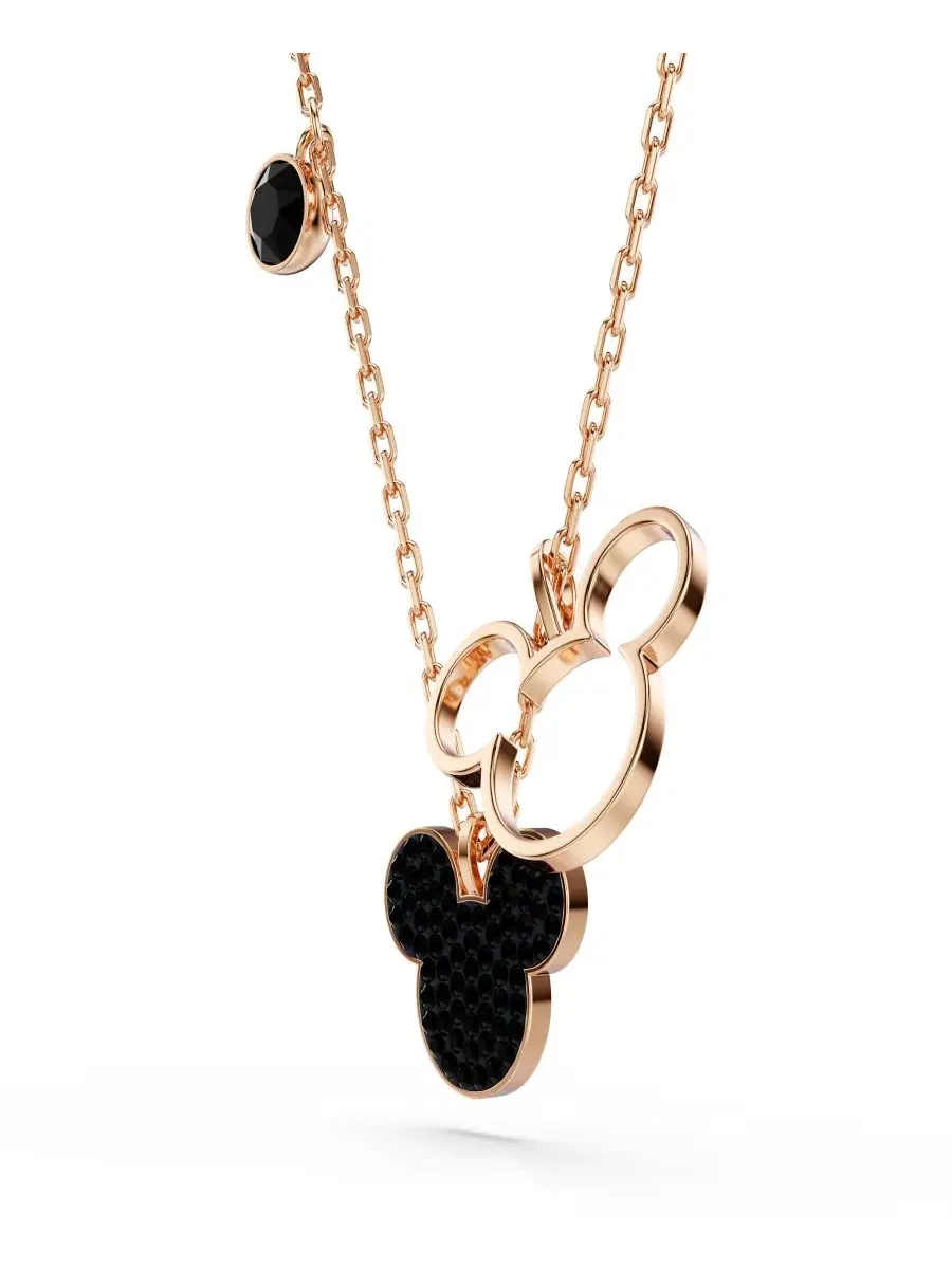 Кулон с кристаллами Swarovski — изображение 3 из 5, оттенок черный