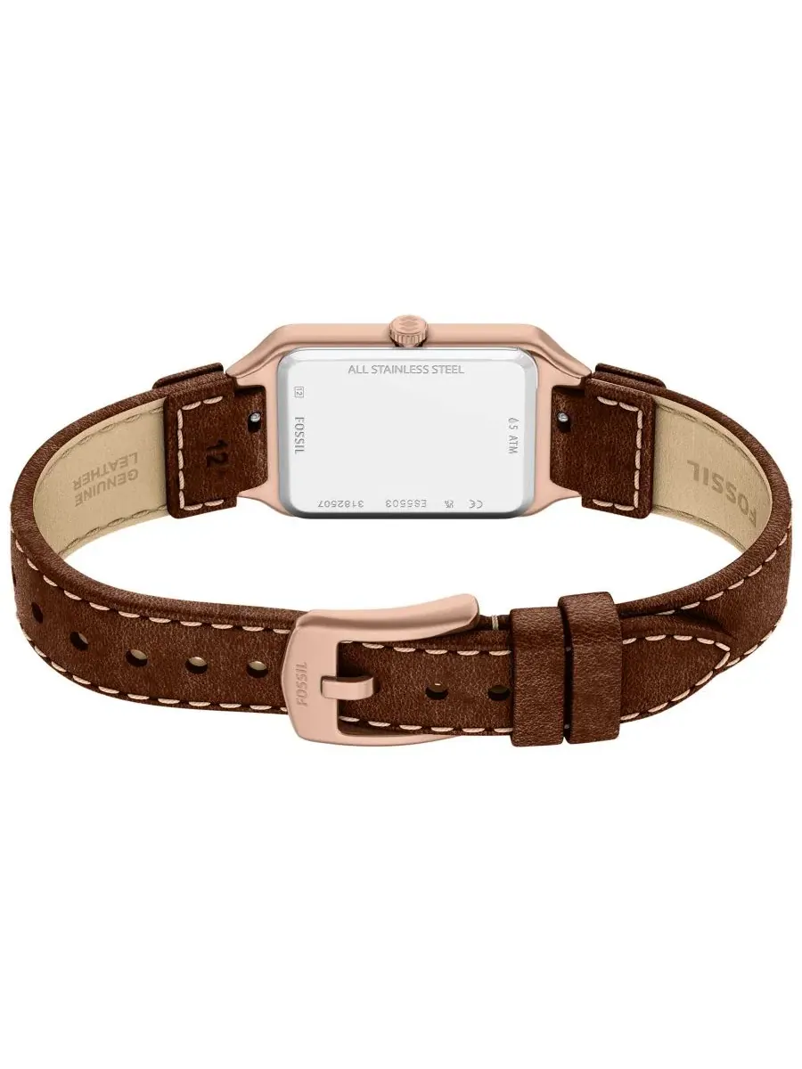 Женские часы с браслетом Raquel Three-Hand Date Fossil — изображение 3 из 5