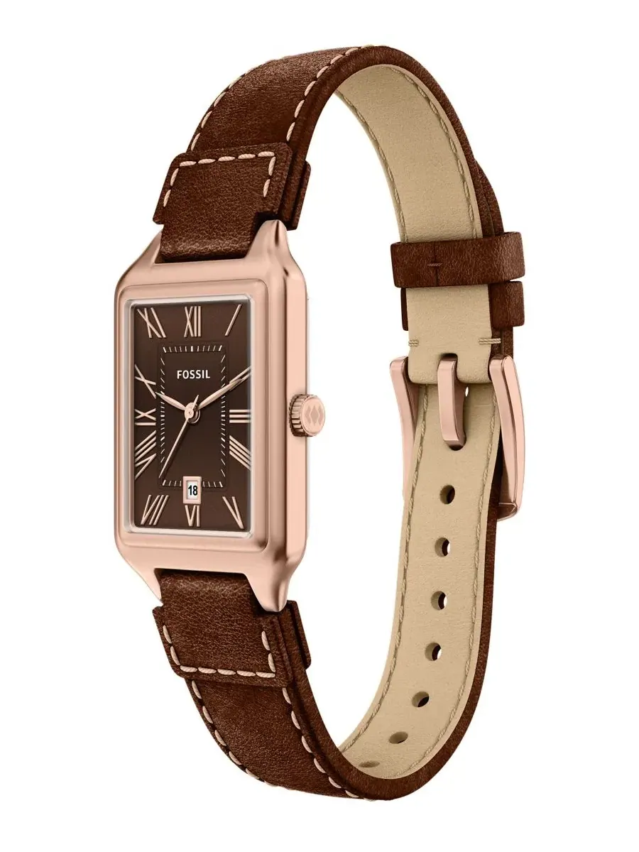 Женские часы с браслетом Raquel Three-Hand Date Fossil — изображение 4 из 5