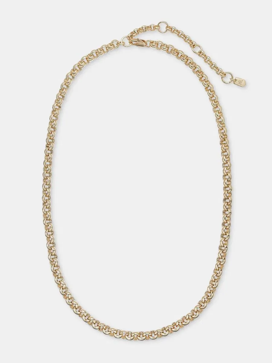 Колье-цепочка Gold-Tone 16" Chain Collar Necklace Lauren Ralph Lauren — изображение 1 из 5, оттенок золото
