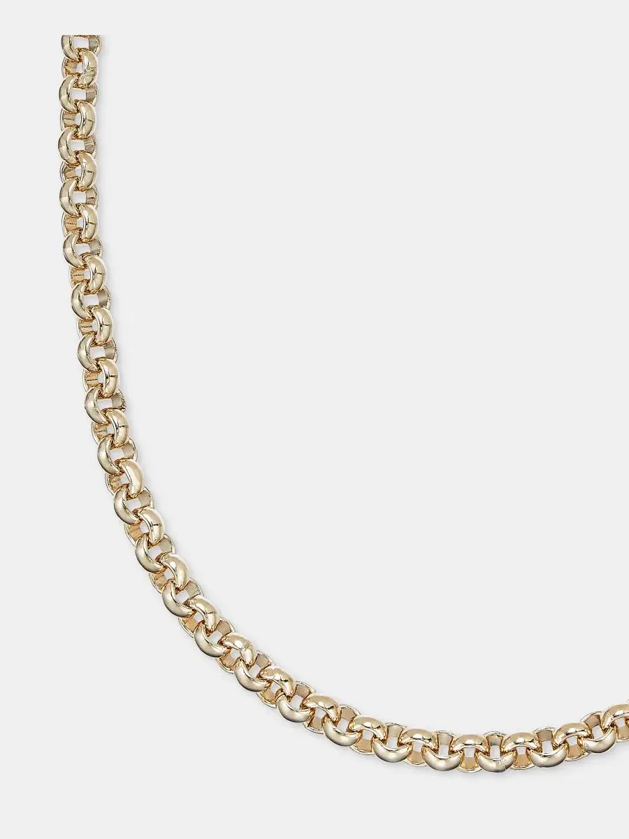 Колье-цепочка Gold-Tone 16" Chain Collar Necklace Lauren Ralph Lauren — изображение 2 из 5, оттенок золото