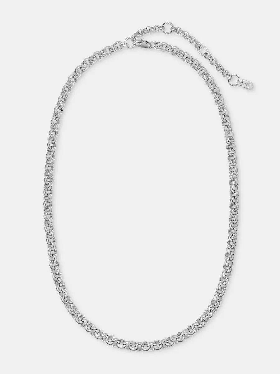 Колье-цепочка Gold-Tone 16" Chain Collar Lauren Ralph Lauren — изображение 1 из 5, оттенок серебряный