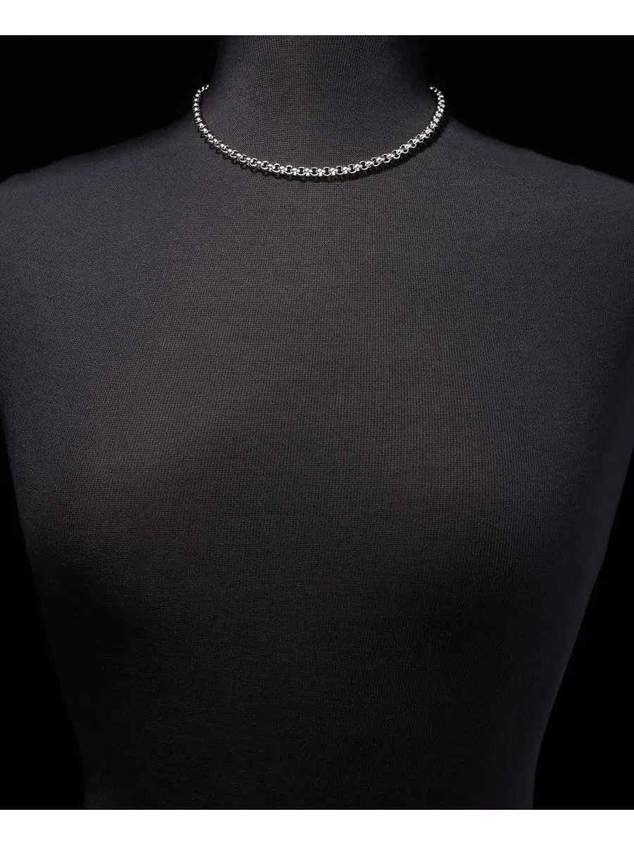 Колье-цепочка Gold-Tone 16" Chain Collar Lauren Ralph Lauren — изображение 3 из 5, оттенок серебряный
