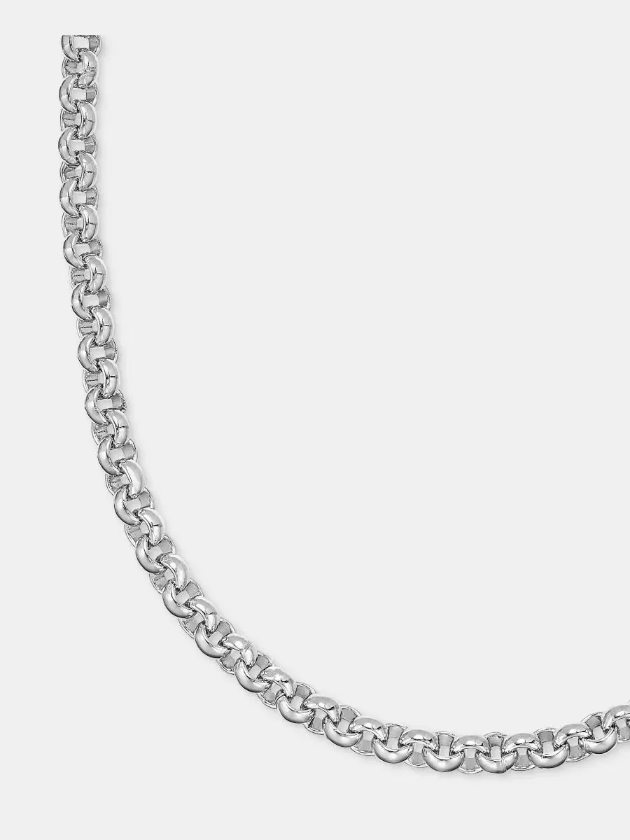 Колье-цепочка Gold-Tone 16" Chain Collar Lauren Ralph Lauren — изображение 4 из 5, оттенок серебряный