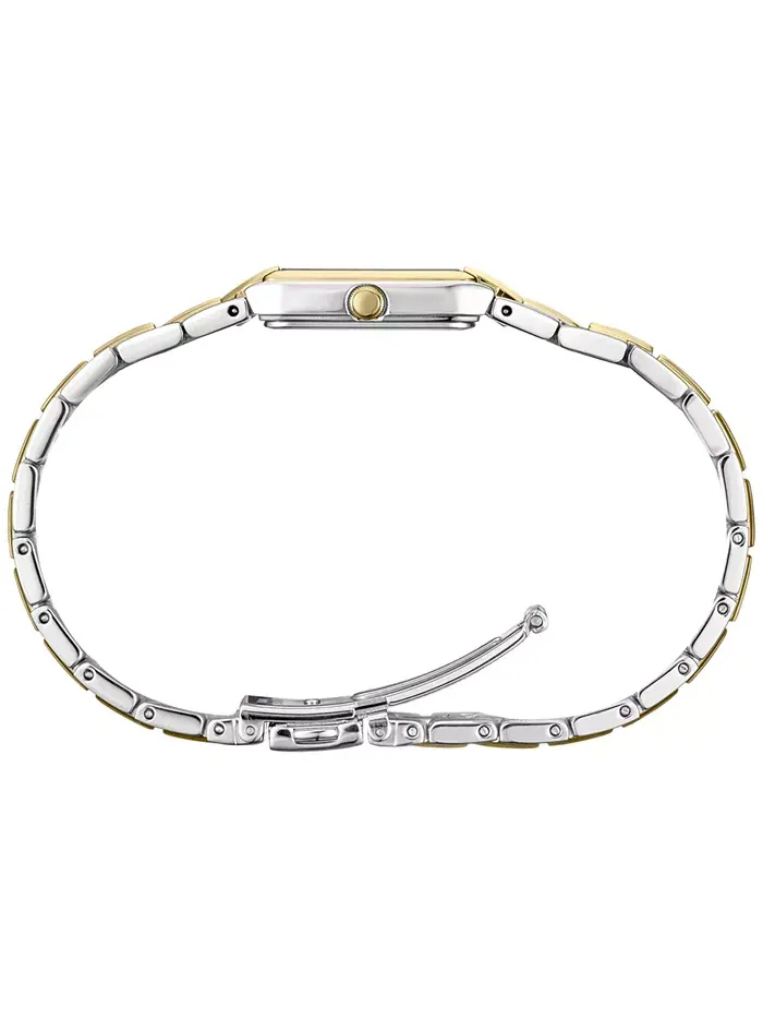 Женские часы Essentials Two Tone с браслетом из нержавеющей стали, ширина 15 мм Seiko — изображение 2 из 3