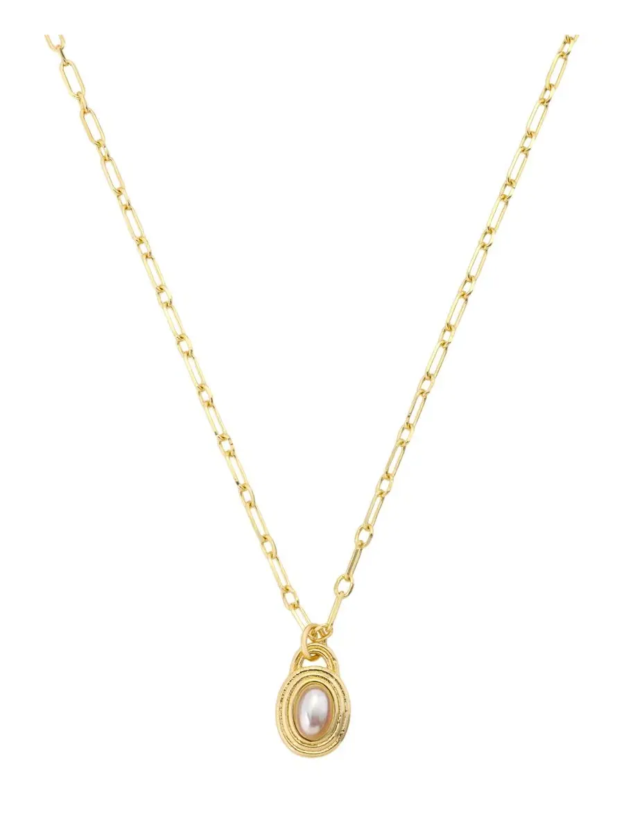 Кулон-подвеска с камнем Crystal 14k Gold-Plated Birthstone Pendant Necklace Unwritten — изображение 1 из 4