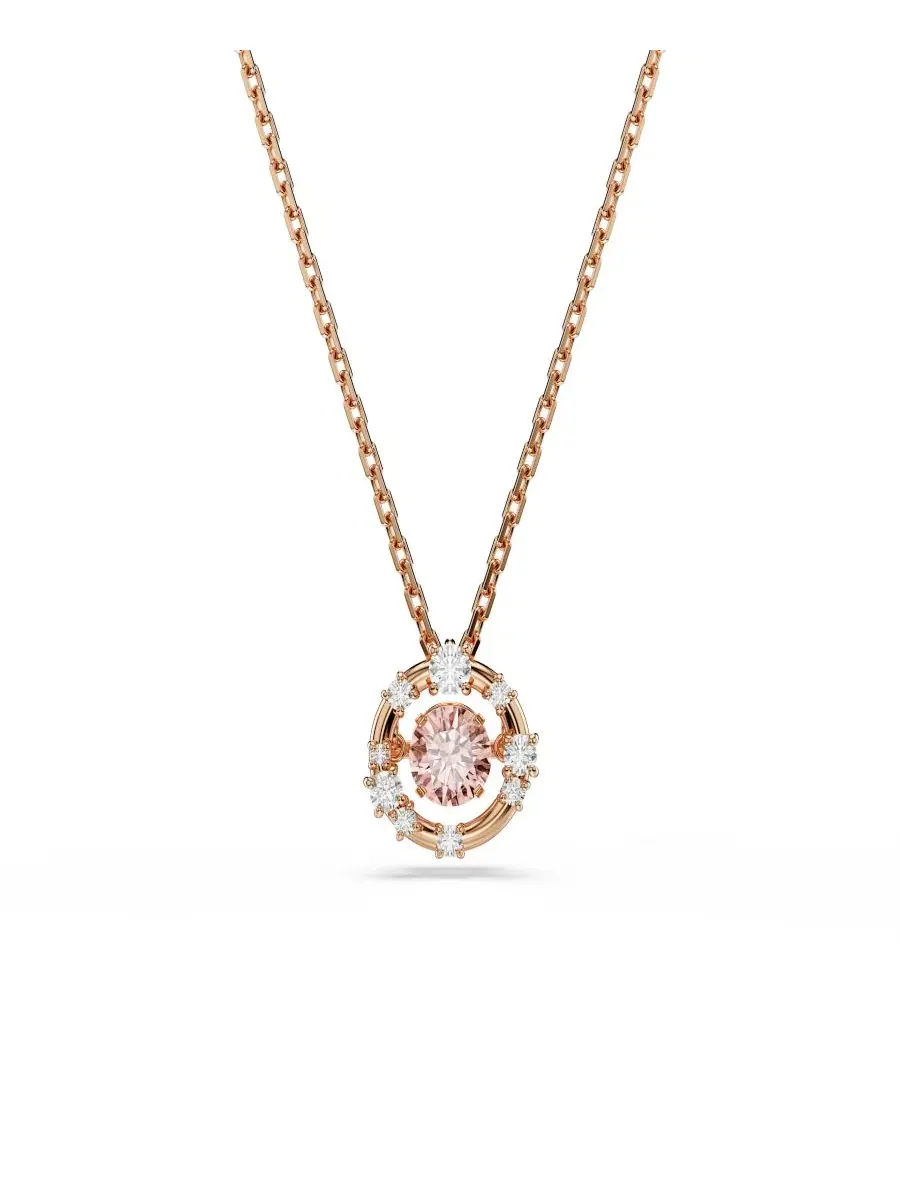 Подвеска «Констелла» с покрытием из розового золота Swarovski — изображение 1 из 6, оттенок розовый золотистый