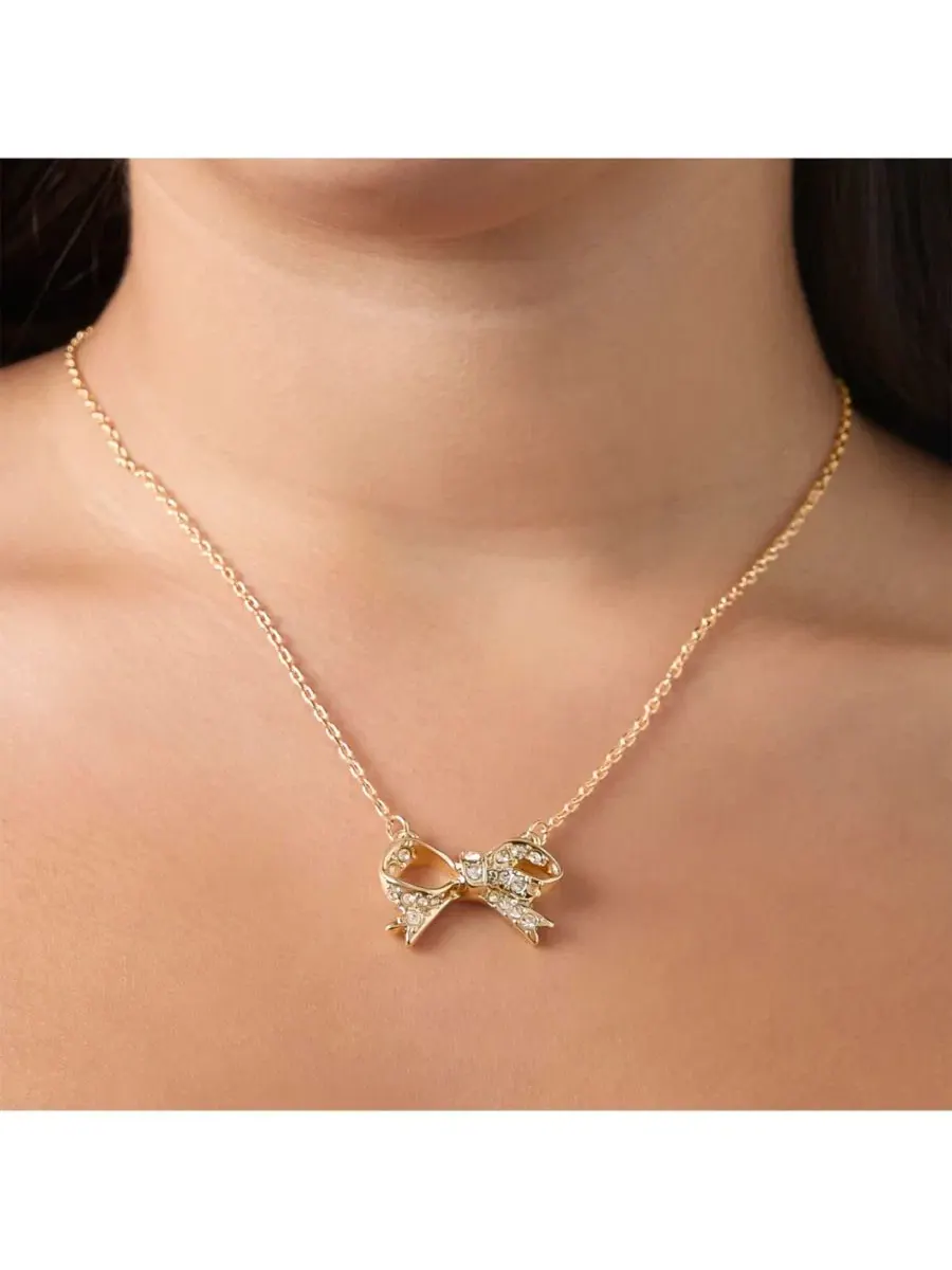 Комплект украшений с бантом и серьгами-гвоздиками, Pave Bow Juicy Couture — изображение 3 из 10