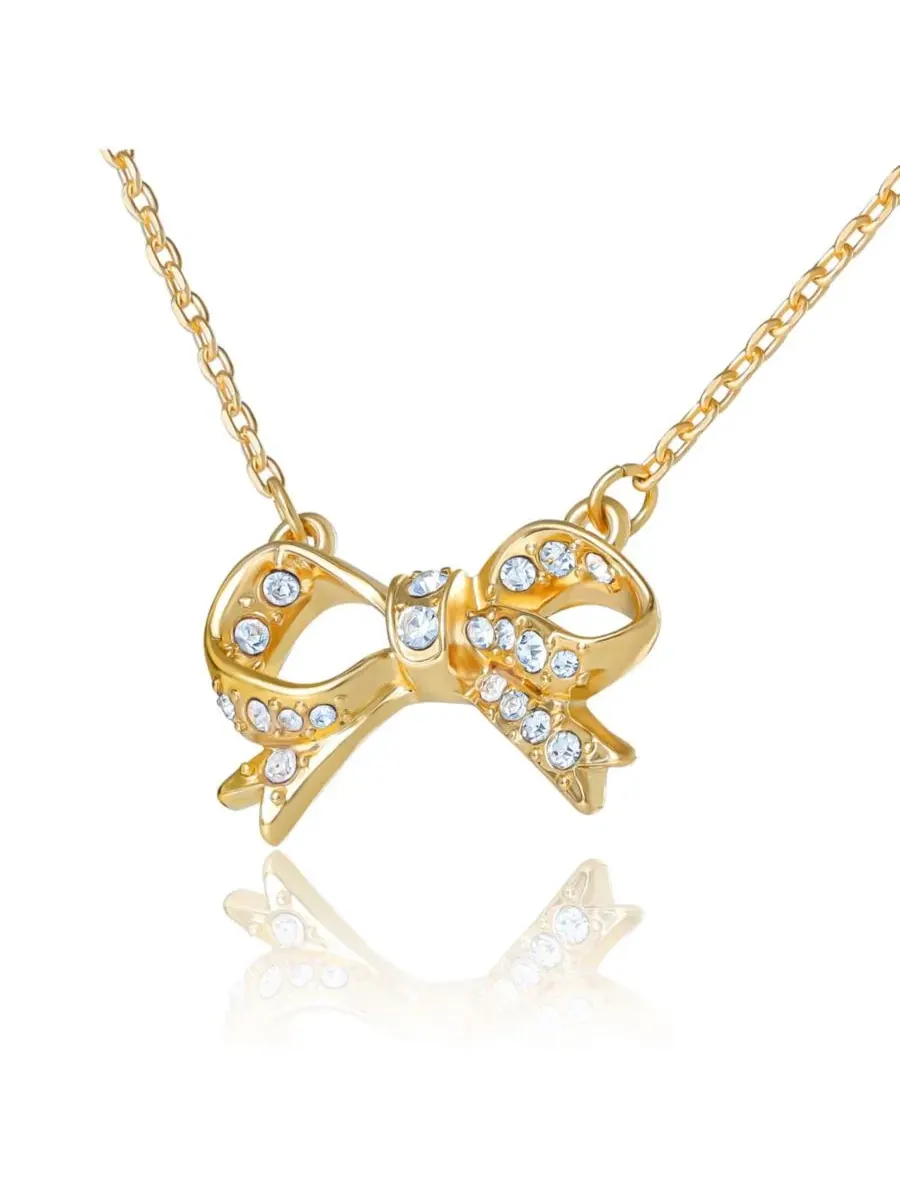 Комплект украшений с бантом и серьгами-гвоздиками, Pave Bow Juicy Couture — изображение 7 из 10