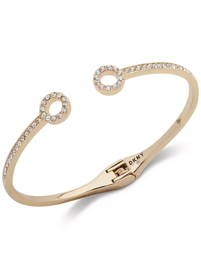 Браслет-манжета Pavé Circle DKNY