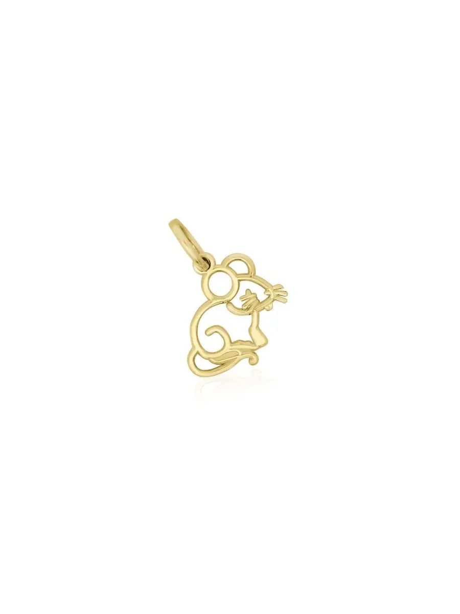 Подвеска-мышка Mini Mouse Charm The Lovery — изображение 1 из 3, оттенок желтый золотистый