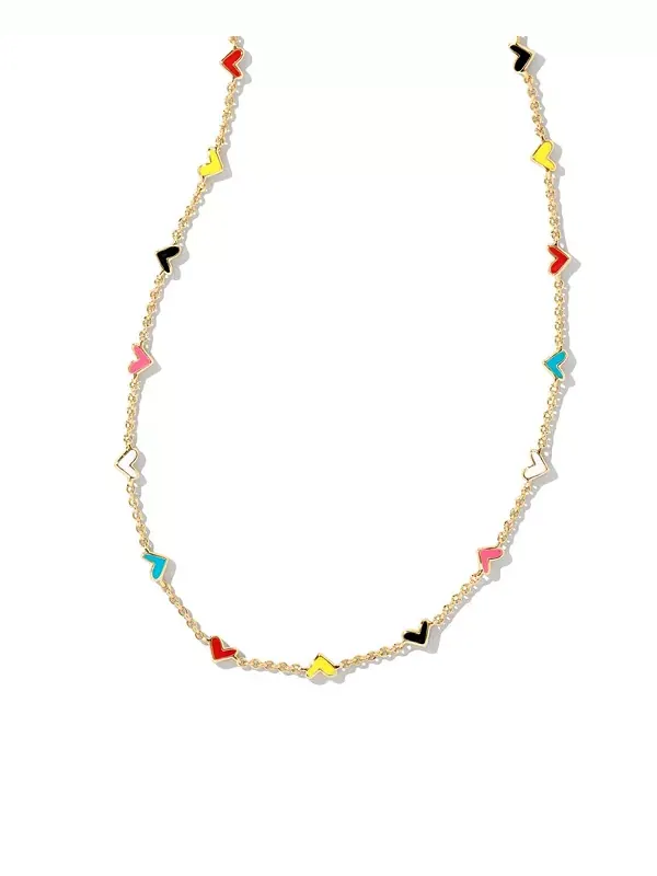 Ожерелье Haven Heart Stretch Kendra Scott — мульти