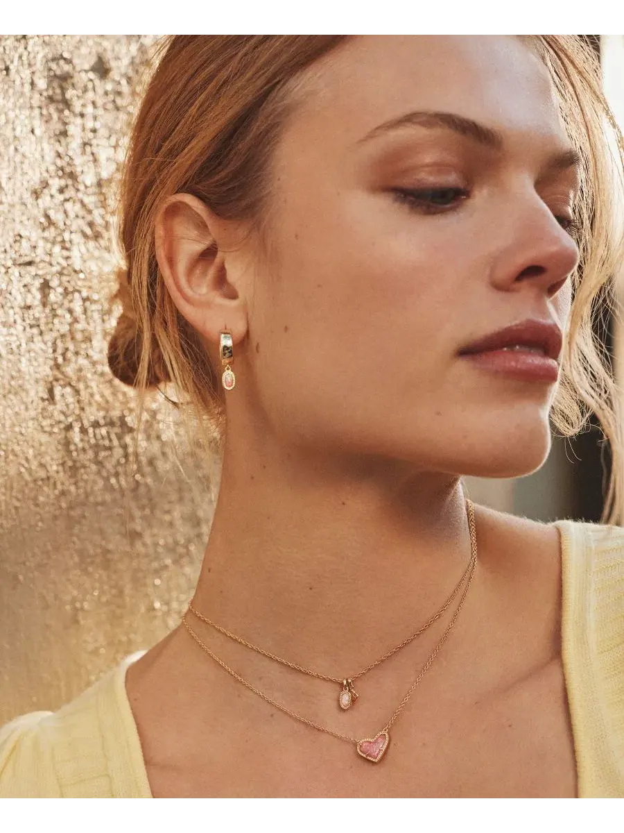 Миниатюрные широкие серьги-кольца Ellie с покрытием из 14-каратного золота Kendra Scott — изображение 3 из 3