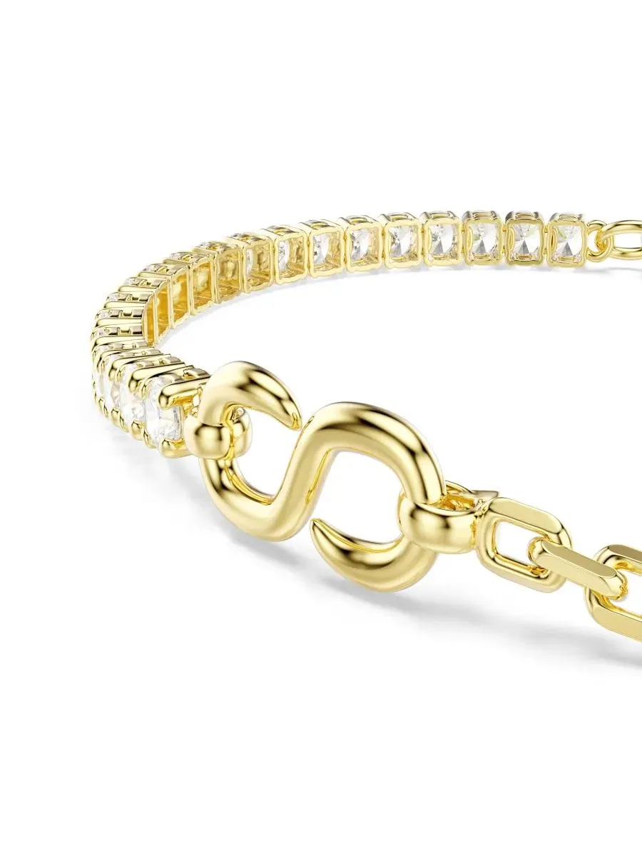 Браслет с кристаллами Swarovski, модель Matrix Swarovski — изображение 5 из 7, оттенок мульти