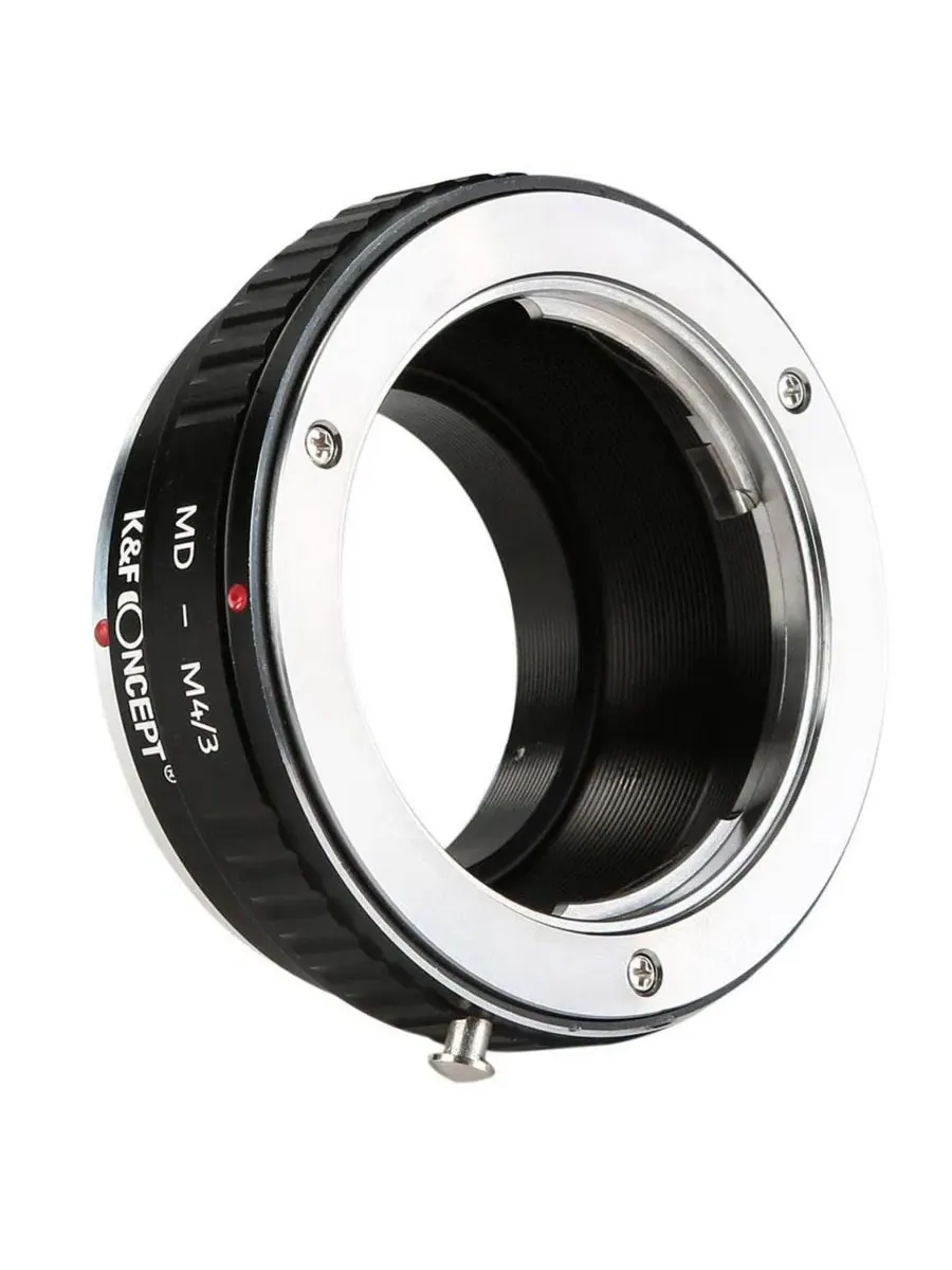 Переходник для объектива KandF Concept High Precision Lens Adapter Mount, MD-M4/3 — изображение 3 из 8, оттенок нет цвета