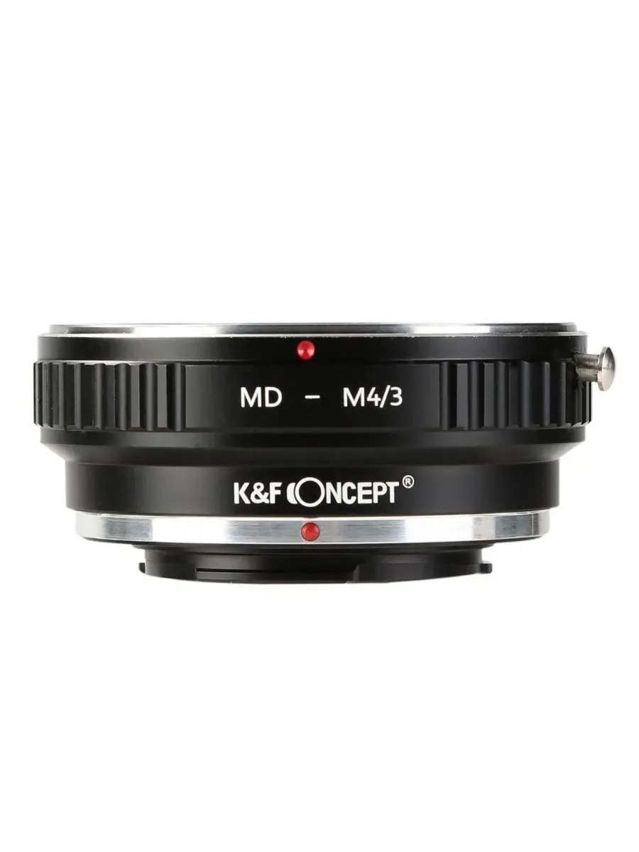 Переходник для объектива KandF Concept High Precision Lens Adapter Mount, MD-M4/3 — изображение 4 из 8, оттенок нет цвета